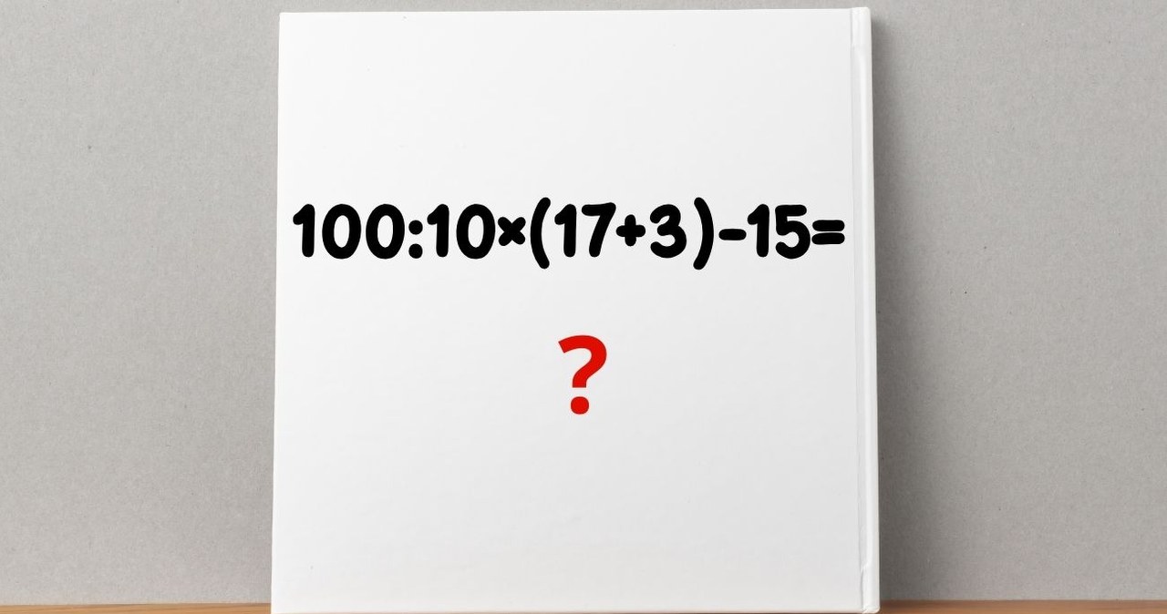 Spróbuj rozwiązać zagadkę matematyczną w mniej niż 5 sekund /Canva Pro /Canva Pro