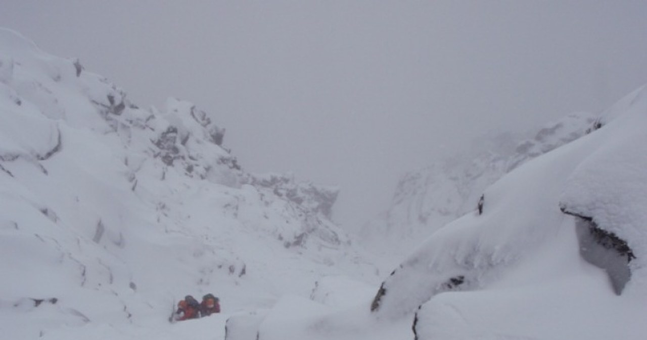 Sprowadzenie z zachodniej ściany Gerlacha ciał angielskich turystów