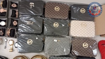 Sprzedawał podrobione towary. Ich wartość to ponad 400 tys. złotych