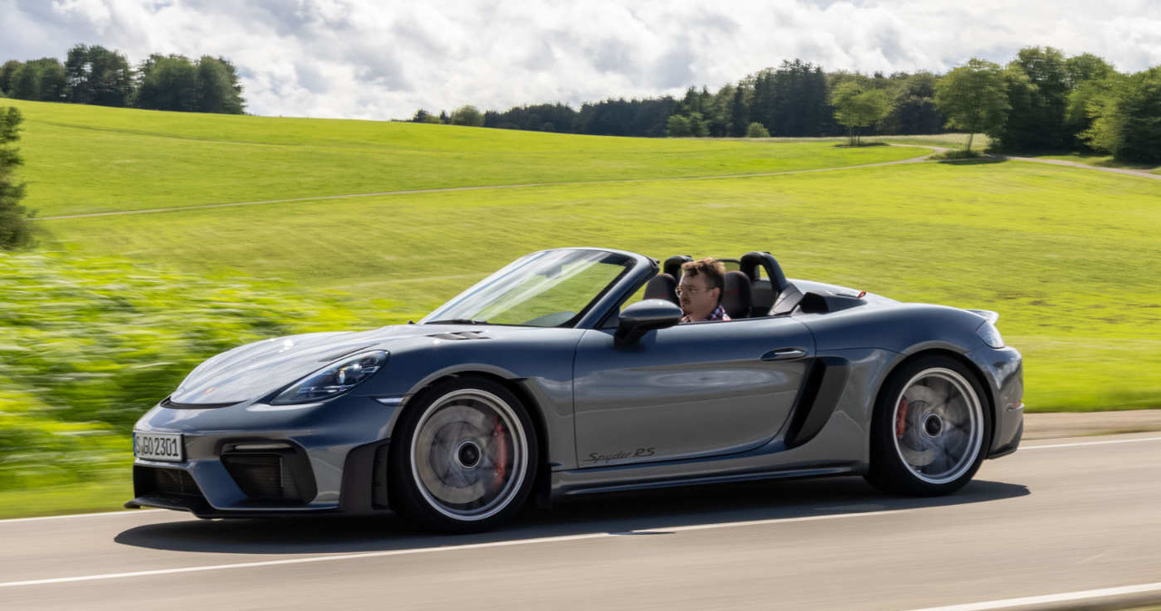 Spyder RS pokazuje pełnię możliwości ostatniej generacji modelu 718 /fot.Porsche / Juergen Tap /