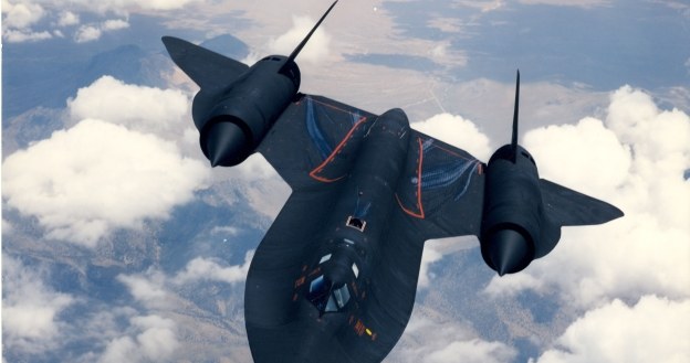 SR-71 BlackBird       Fot. USAF /materiały prasowe