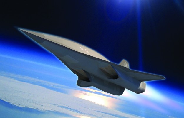 SR-71 - wizualizacja.    Fot. Lockheed Martin /materiały prasowe