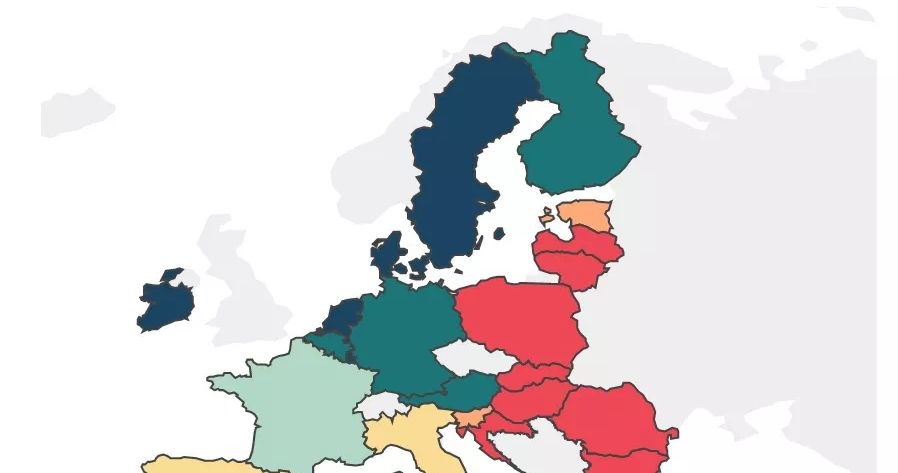 Średnioroczne wynagrodzenie netto w poszczególnych krajach UE - dane za Eurostat 2021 /