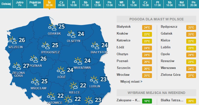 Środa /INTERIA.PL