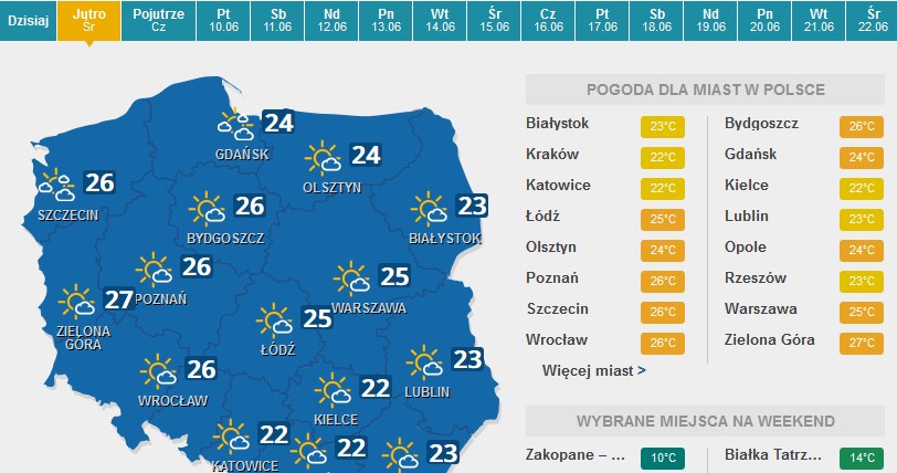 Środa /INTERIA.PL