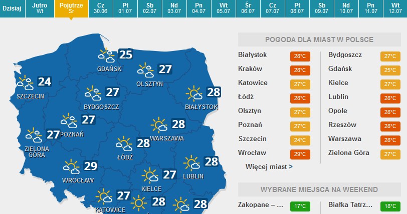 Środa /INTERIA.PL
