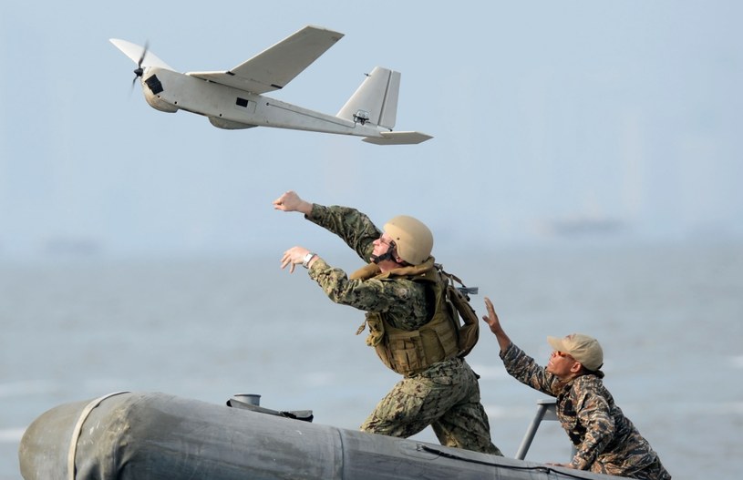 Środki bezzałogowe stanowią najważniejszą część projektów US Marines. Tutaj: w czasie wspólnych ćwiczeń z armią Filipin /AFP