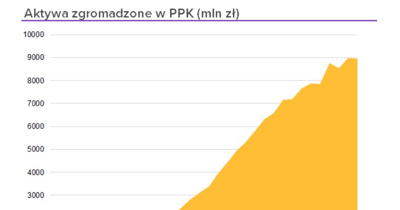 Środki gromadzone w PPK rosną /Analizy OnLine