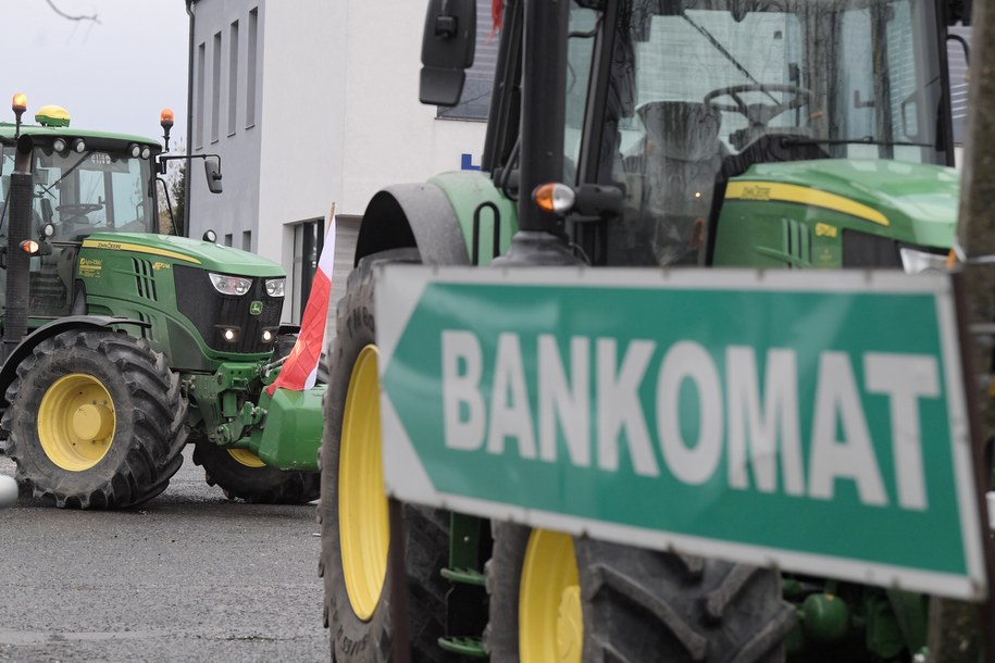 Środowy protest rolników /	Grzegorz Michałowski   /PAP