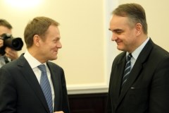 Srogi wódz Donald Tusk