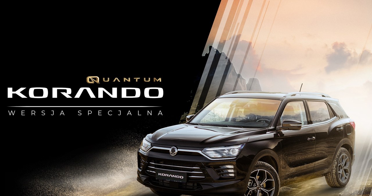 SsangYong Korando w wersji Quantum wyceniono na 100 900 zł /Informacja prasowa