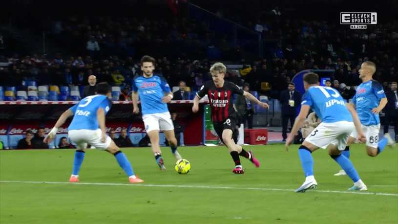 SSC Napoli - AC Milan 0-4. SKRÓT. WIDEO (Eleven Sports)