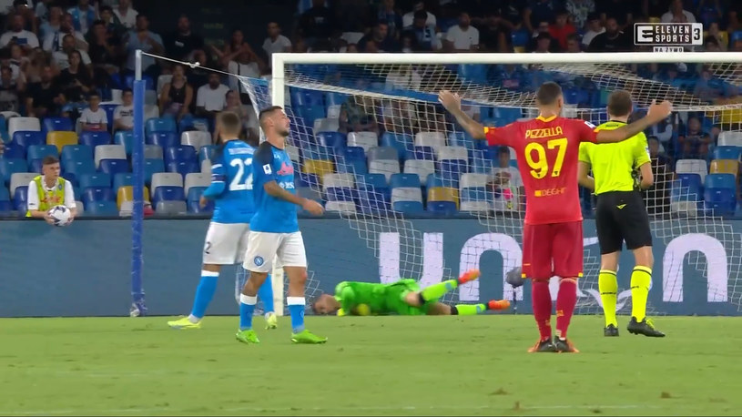 SSC Napoli - US Lecce 1-1. SKRÓT. WIDEO (Eleven Sport)