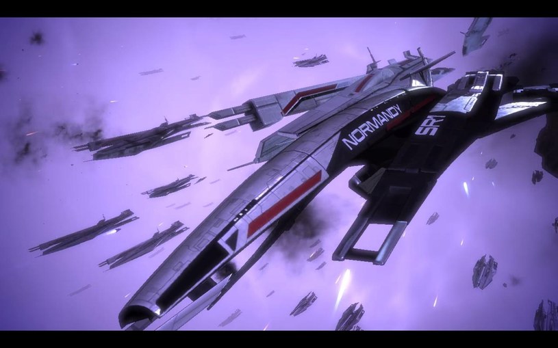 SSV Normandy SR1 w pierwszej części Mass Effect /@TheSpaceshipper /Twitter