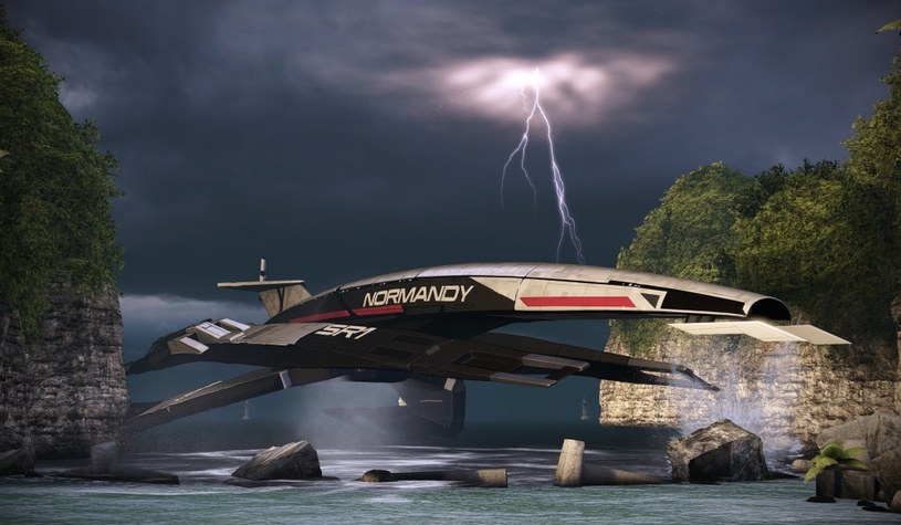 SSV Normandy z Mass Effect. W pierwszej części gry to prototypowy okręt Przymierza, międzygwiezdnej organizacji oficjalnie reprezentującej interesy narodów Ziemi w kontaktach z innymi rasami. Jak każda ludzka fregata w serii otrzymała nazwę po jednej z historycznych bitew, tu lądowania aliantów w Normandii podczas II Wojny Światowej