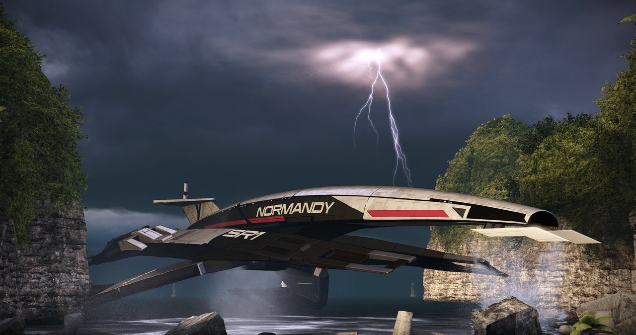 SSV Normandy z Mass Effect. W pierwszej części gry to prototypowy okręt Przymierza, międzygwiezdnej organizacji oficjalnie reprezentującej interesy narodów Ziemi w kontaktach z innymi rasami. Jak każda ludzka fregata w serii otrzymała nazwę po jednej z historycznych bitew, tu lądowania aliantów w Normandii podczas II Wojny Światowej