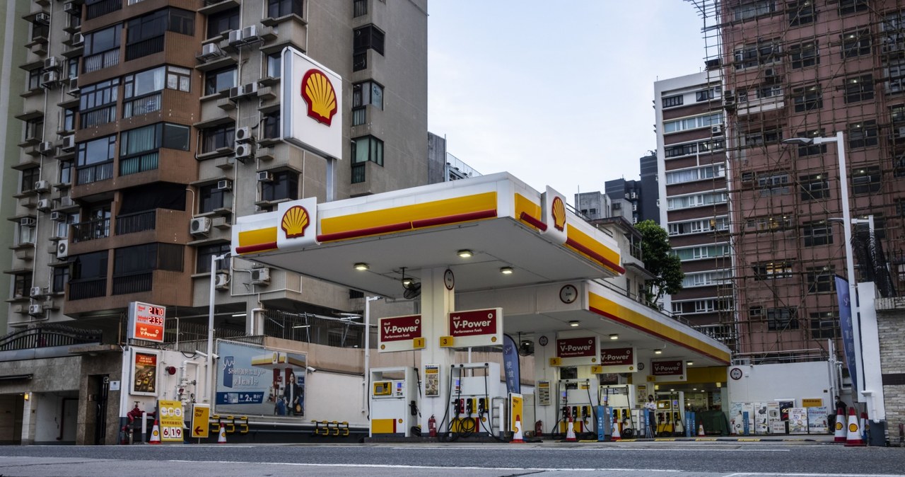 Stacja benzynowa Shell (zdj. ilustracyjne) /ISAAC LAWRENCE /AFP
