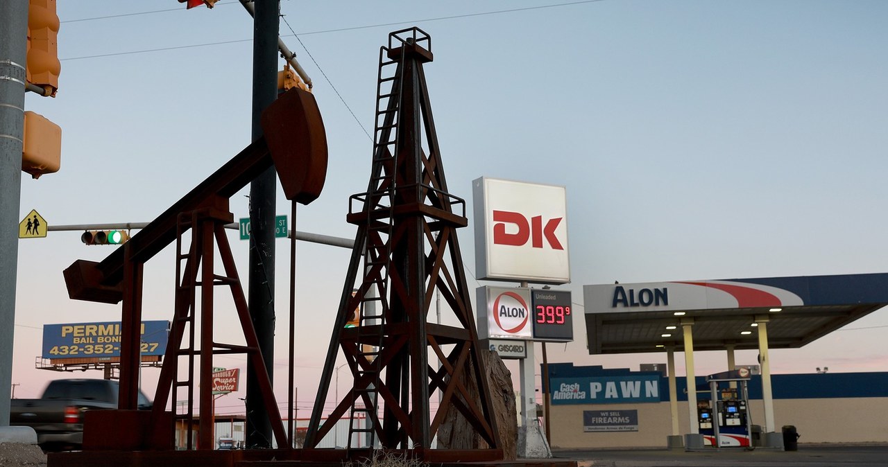 Stacja benzynowa w mieście Odessa, stan Teksas (USA) /AFP