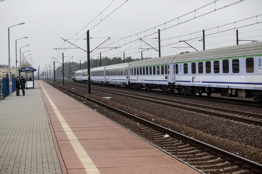 Stacja kolejowa Włoszczowa Północ /Michał Walczak /PAP