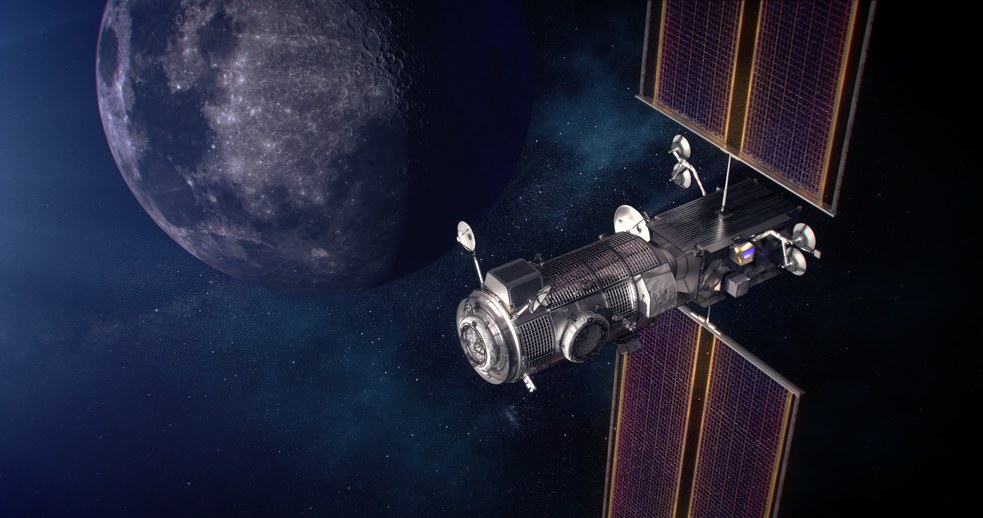 Stacja księżycowa Gateway /NASA /materiały prasowe