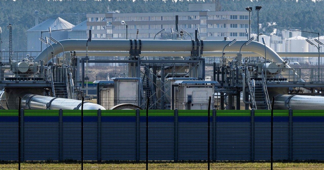 Stacja odbiorcza Pipeline Inspection Gauge (PIG), część Nord Stream 2 w miejscu wyjścia na ląd w Lubminie w Niemczech /AFP