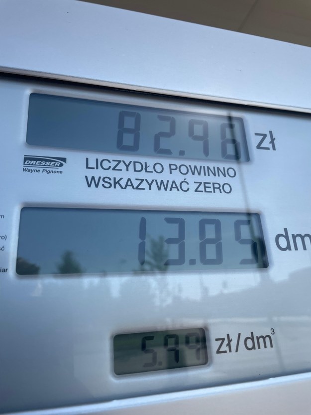 Stacja paliw Orlen przy ul. Górczewskiej 52 w Warszawie (paliwo E95) /Maciej Sztykiel /RMF FM