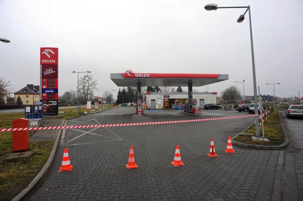 Stacja paliw w Rymaniu / 	Marcin Bielecki    /PAP