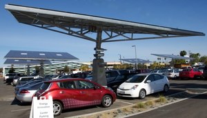 Stacja solarna naładuje twój samochód
