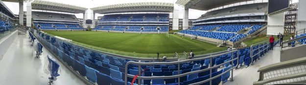 Stadion Arena Pantanal w brazylijskiej Cuiabie /Rogério Florentino Pereira /PAP/EPA