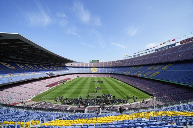 Stadion Camp Nou w Barcelonie /ALEJANDRO GARCIA  /PAP/EPA