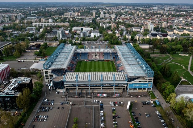 Stadion Miejski im. Henryka Reymana w Krakowie //Łukasz Gągulski /PAP