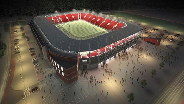 Stadion Miejski w Łodzi (projekt) /Informacja prasowa
