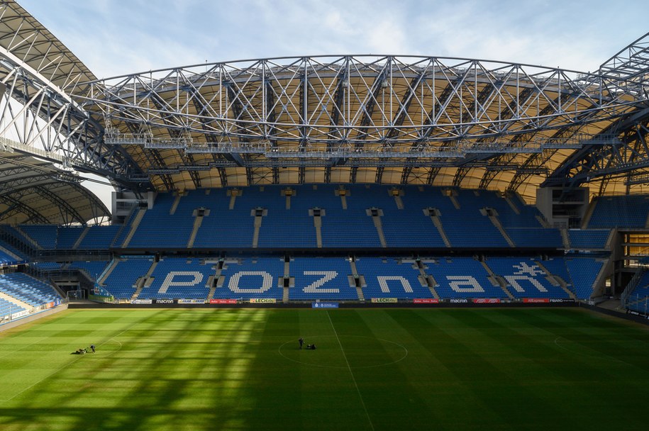 Stadion Miejski w Poznaniu /	Jakub Kaczmarczyk   /PAP