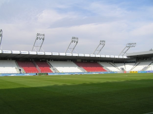 Stadion, na którym gra Cracovia, został już uroczyście otwarty /INTERIA.PL