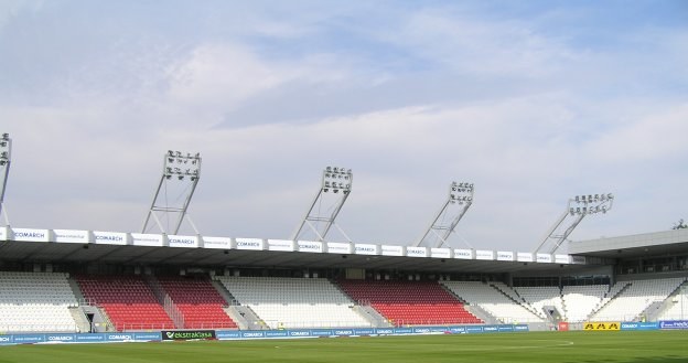 Stadion, na którym gra Cracovia, został już uroczyście otwarty /INTERIA.PL