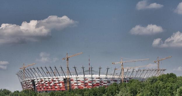 Stadion Narodowy - arena futbolowych mistrzostw Europy. Fot. Michal Dyjuk /Reporter