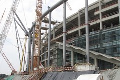 Stadion Narodowy - podpatrujemy postęp prac