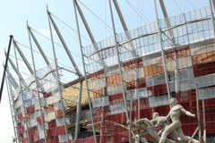 Stadion Narodowy rok przed rozpoczęciem Euro 2012
