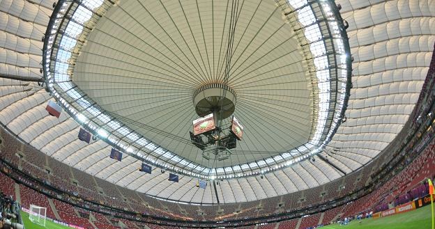 Stadion Narodowy w Warszawie w pełnej krasie /AFP