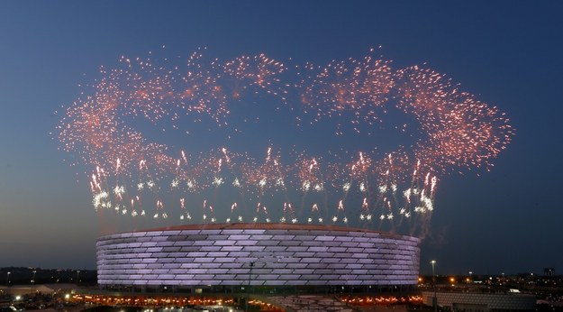 Stadion Olimpijski w Baku /ROBERT GHEMENT /PAP/EPA