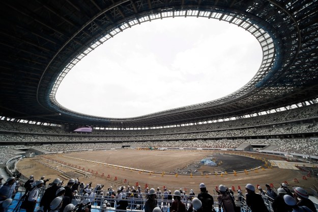 Stadion olimpijski w Tokio będzie otwarty w grudniu /KIMIMASA MAYAMA /PAP/EPA