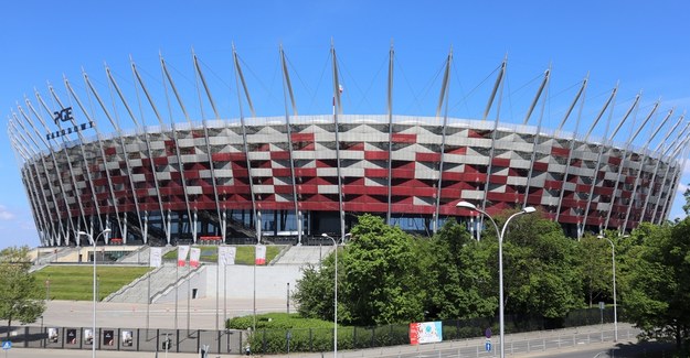 Stadion PGE Narodowy w Warszawie. /RMF FM