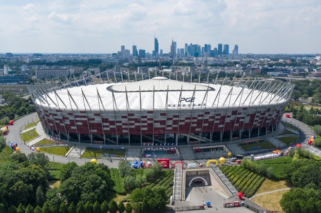 Stadion PGE Narodowy w Warszawie /Leszek Szymański /PAP
