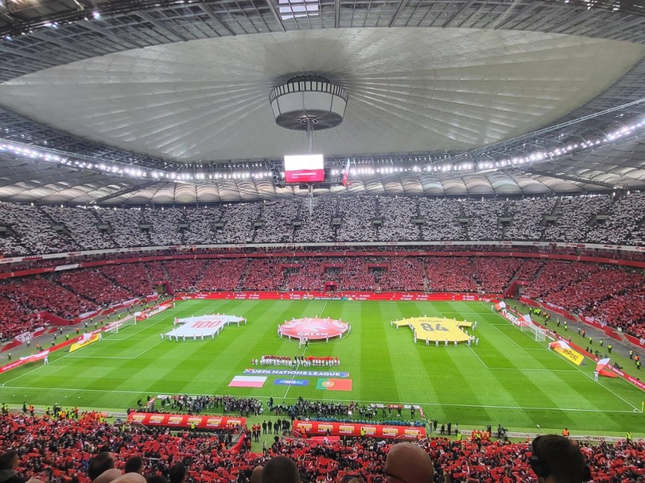 Stadion PGE Narodowy w Warszawie /FOTON/PAP