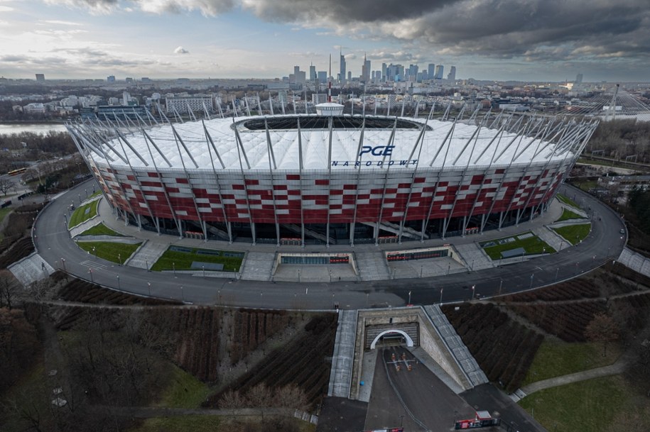 Stadion PGE Narodowy w Warszawie /Rafał Guz /PAP