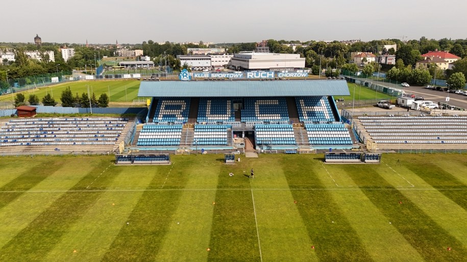 Stadion Ruchu Chorzów przy ul. Cichej w Chorzowie /Jacek Skóra /RMF FM