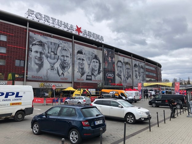 Stadion Slavii praga /Wojciech Marczyk /RMF FM