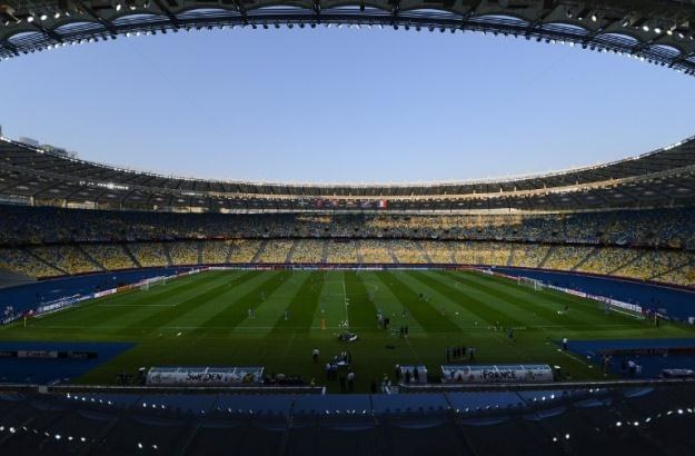 Stadion w Kijowie - tutaj rozegra się finał Mistrzostw Europy /AFP