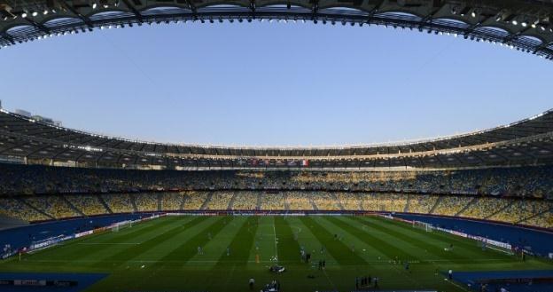 Stadion w Kijowie - tutaj rozegra się finał Mistrzostw Europy /AFP