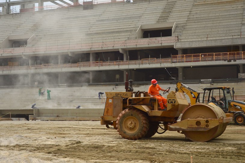 Stadion w Kurytybie wciąż niegotowy /AFP